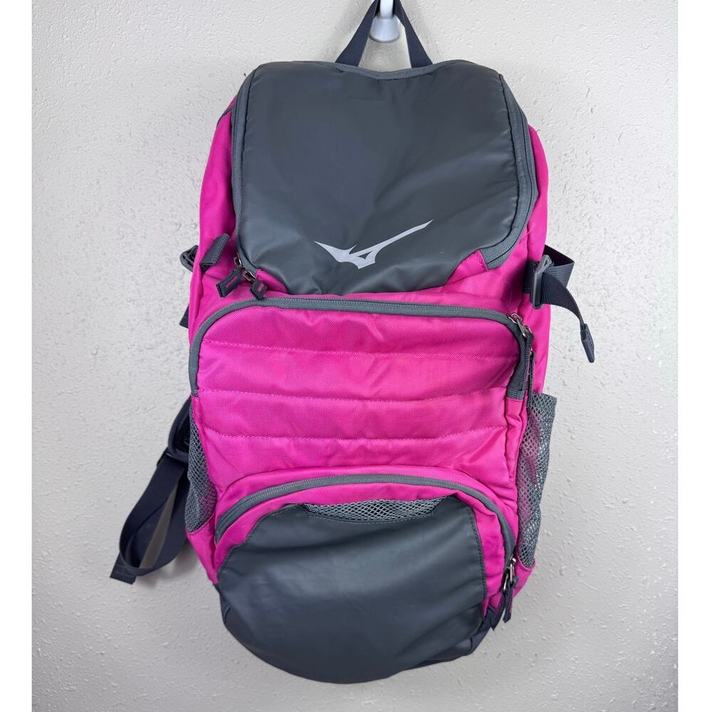 Mizuno Organizer OG5 Softball/Sports Bag Pink & Grey